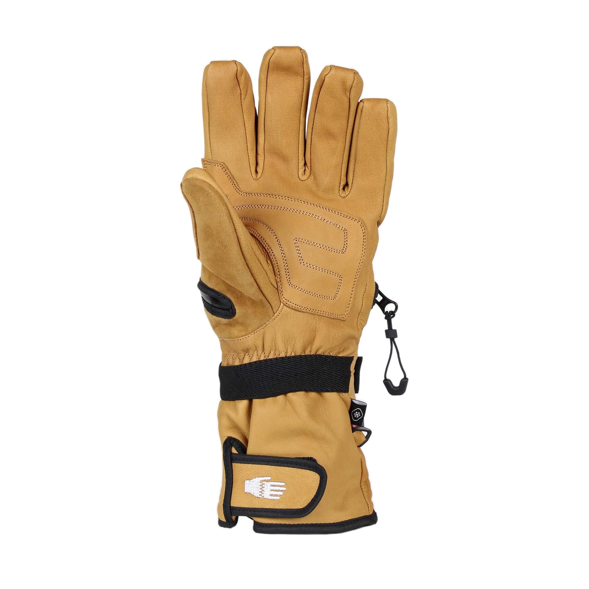 Hand Out Baldface Guide Gloves 皮革滑雪手套- Tan - ALL RIDE SKATE