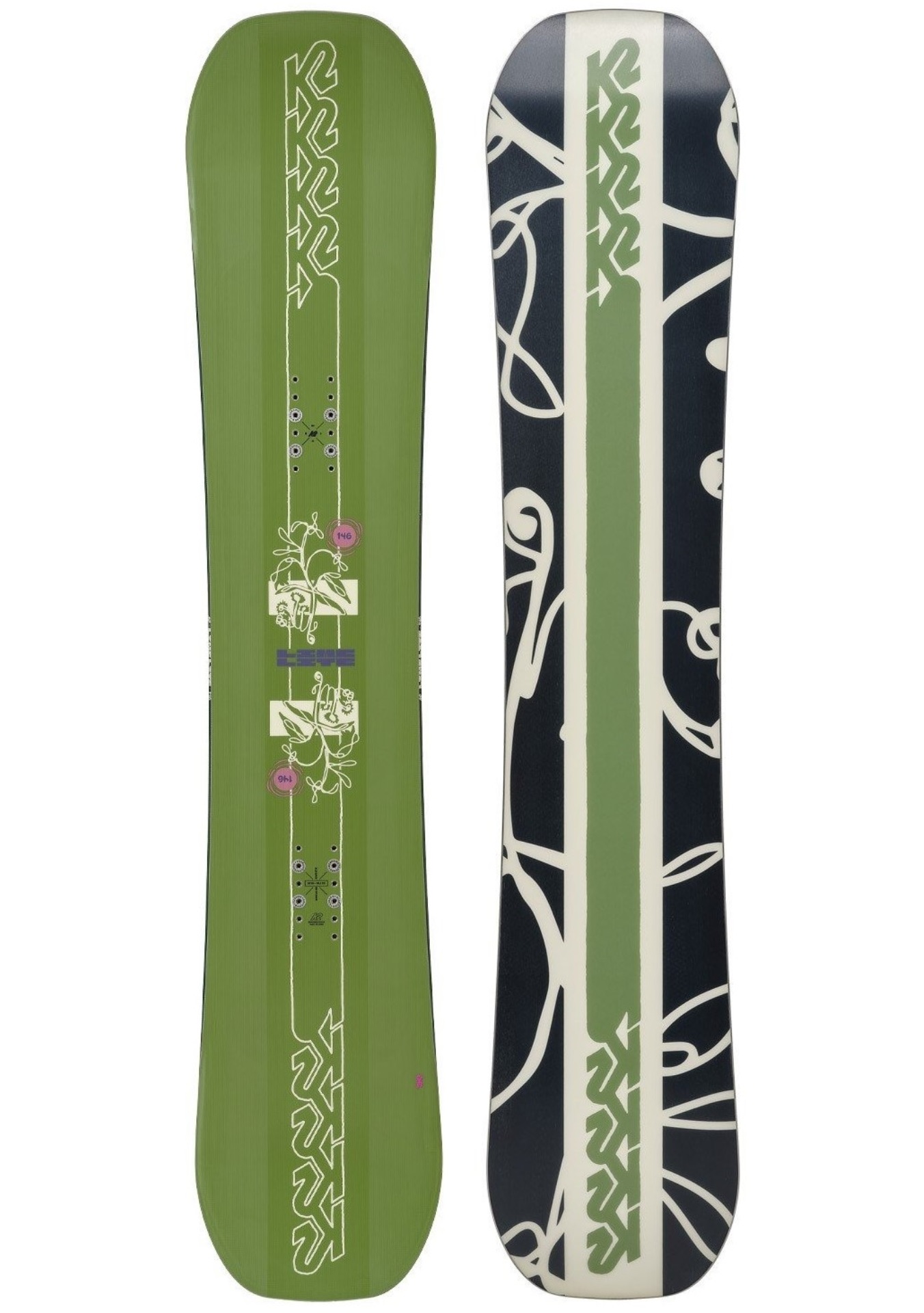 K2 Lime Lite Women's Snowboard 24/25 滑雪板- ALL RIDE SKATE/SURF/SNOW