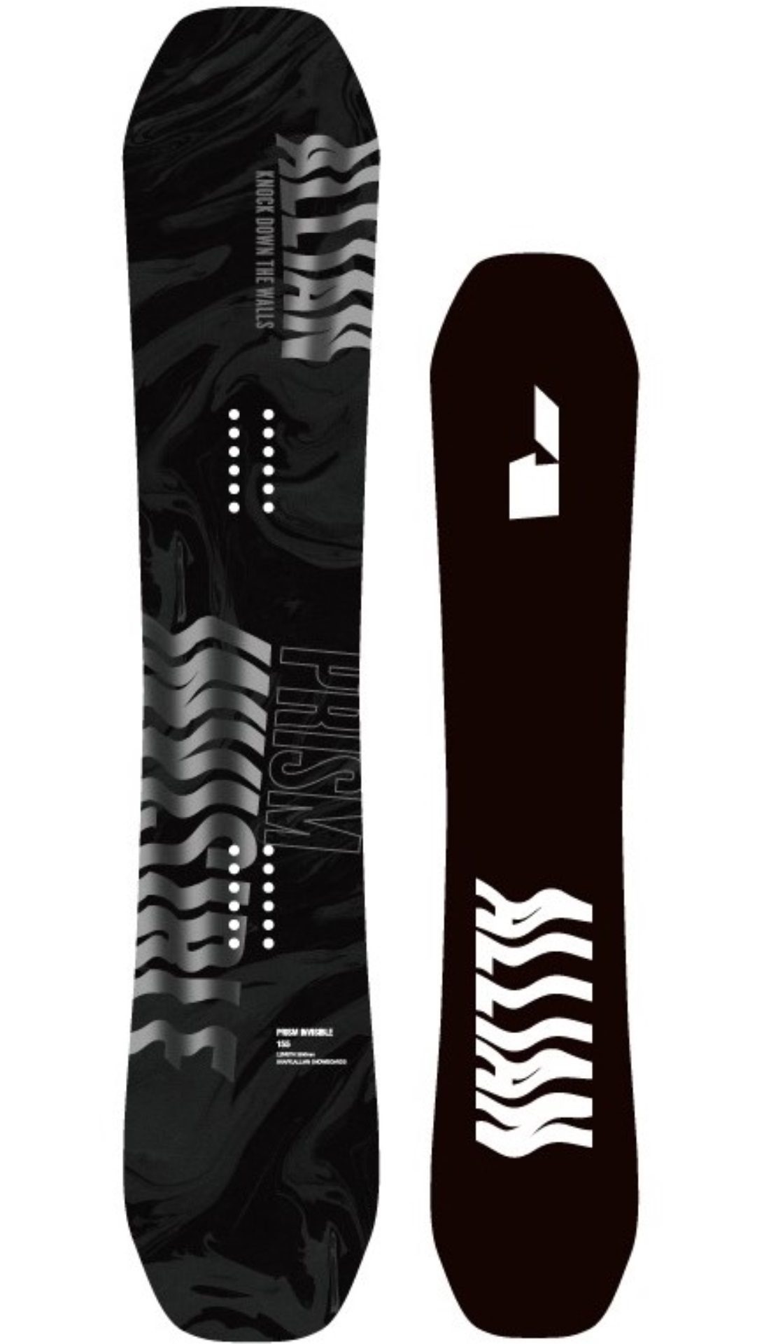 Allian Prism Invisible Men's Snowboard 25/26 滑雪板- ALL RIDE