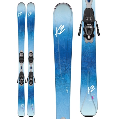 スキー板 K2 Luv75 156cm K2 LUV 75 Women's Ski 雙板滑雪板（套裝） - ALL RIDE SKATE