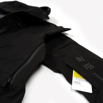Endeavor Men's 3L Shelter Jacket 滑雪外套- Black - ALL RIDE SKATE