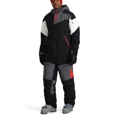 Spyder Men's Utility SnowSuit 連身款雪衣褲- Black - ALL RIDE SKATE