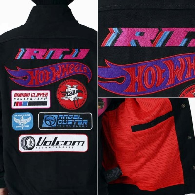 Volcom RTJ X Hot Wheels Patch Jacket 聯名款夾克外套- Black
