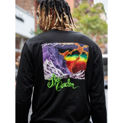 Volcom Entertainment The Garden Long Tee 長袖T恤- Black - ALL RIDE