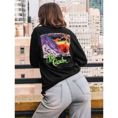 Volcom Entertainment The Garden Long Tee 長袖T恤- Black - ALL RIDE