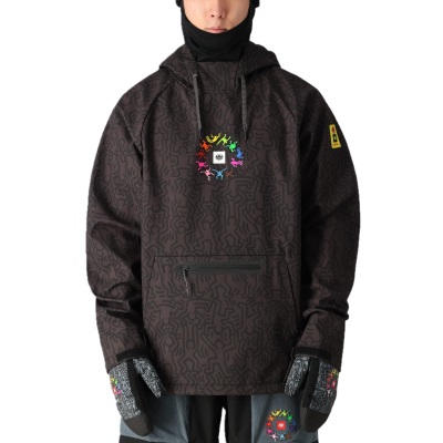 686 motor head モーターヘッド コラボウェア ML 686 Men's Waterproof Hoody 防水連帽中層/外套- Keith Haring