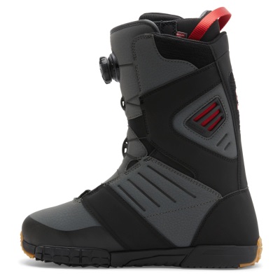 DC Judge Men's Snowboard Boots 24/25 男款雪鞋- Black Grey - ALL