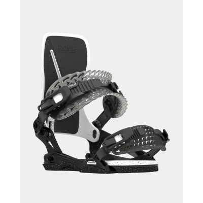 Rome Katana Men's Bindings 24/25 滑雪板固定器- Black White - ALL