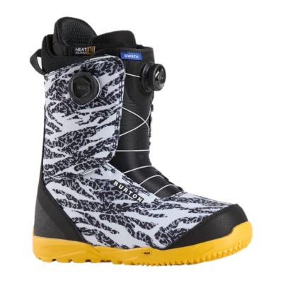 Burton Men's Swath BOA® Boots 24/25 男款雪鞋- Zebra/Goldenrod