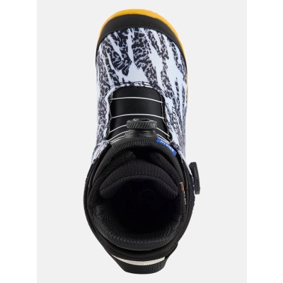 Burton Men's Swath BOA® Boots 24/25 男款雪鞋- Zebra/Goldenrod