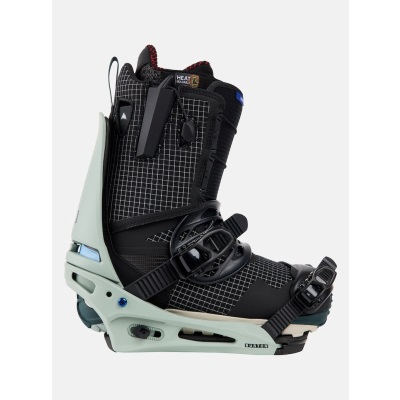 Burton Men's Cartel X Re:Flex Bindings 24/25 滑雪板固定器- Petrol