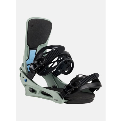 Burton Men's Cartel X Re:Flex Bindings 24/25 滑雪板固定器- Petrol