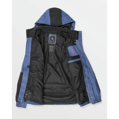 Volcom Men's Longo Gore-Tex Jacket 滑雪外套- Indigo - ALL