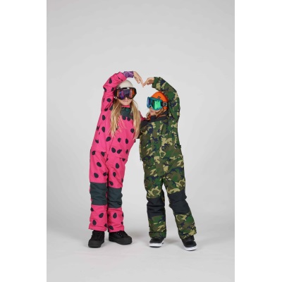 Airblaster Youth Freedom Suit 兒童款連身款雪衣褲- Teal - ALL RIDE