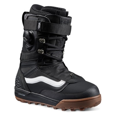 Vans Men's Infuse Gum Snowboard Boots 25/26 男款雪鞋- Black White