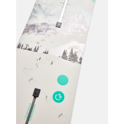 Burton Women's Feelgood Camber Snowboard 25/26 滑雪板- ALL RIDE