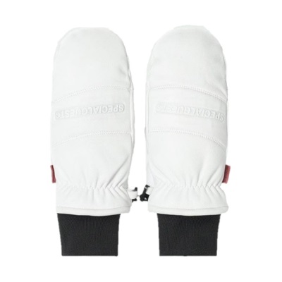スキー・スノーボードアクセサリー SPECIAL GUEST SG LAMBSKIN MITTENS SpecialGuest SG Lambskin Mittens 皮革滑雪手套- White - ALL RIDE