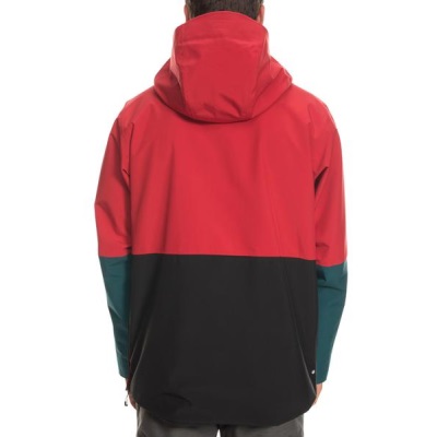 686 Men's GLCR Landscape Anorak Jacket 滑雪外套Red/Black - ALL