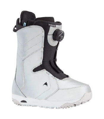 Burton Women's Limelight Wide BOA® - Gray Reflective Snowboard Boots 20/21