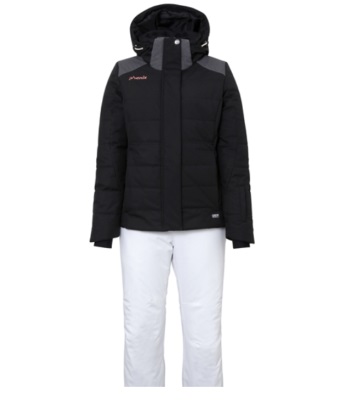 Phenix Women's Quilted Two piece 滑雪衣褲 - 黑色