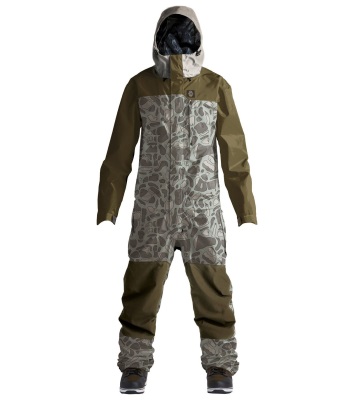 Airblaster Men's Beast Suit 連身款雪衣褲 - Critterflag