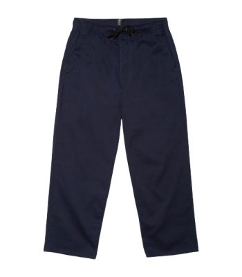 Volcom OUTER SPACED SOLID ELASTICATED WAIST TROUSERS - NAVY 休閒褲