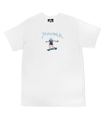 Thrasher Gonz Logo T-Shirt - WHT 短袖T恤