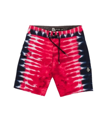 Volcom Big Boy's Quatro De Julio Trunks 大童款衝浪褲 - Red