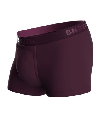 BN3TH Classic Trunk Print 3D立體囊袋內褲 經典天絲短版- 卡本內紅