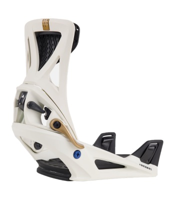 Burton Men's Step On® Genesis Re:Flex Bindings 23/24 滑雪板固定器 - White/Gold