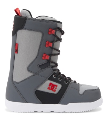 DC Phase Lace Men's Snowboard Boots 23/24 男款雪鞋 - Grey Red
