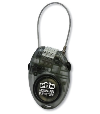 Eb's Cable Lock 雪板密碼鎖