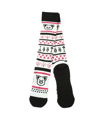 Eb's Very Warm Farms 滑雪襪 - White