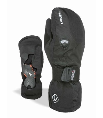 Level Junior's Biomex Protection Fly Mitt 青少年護腕滑雪手套 - Black