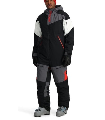 Spyder Men's Utility SnowSuit 連身款雪衣褲 - Black