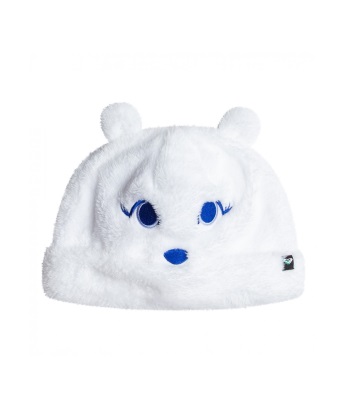 Roxy Mini Snowmoon Beanie 兒童毛帽 - White