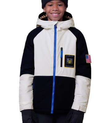 686 Boy's Exploration Insulated Jacket 青少年款滑雪外套 - Nasa White