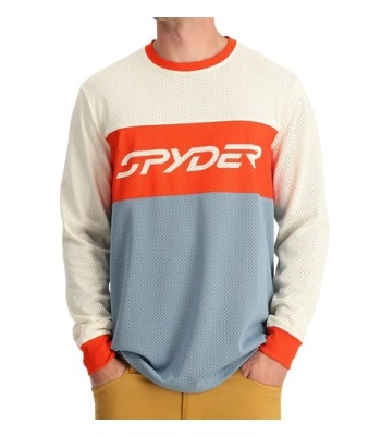 Spyder Men's Olson Long Sleeve Jersey 長袖透氣球衣 - Multi