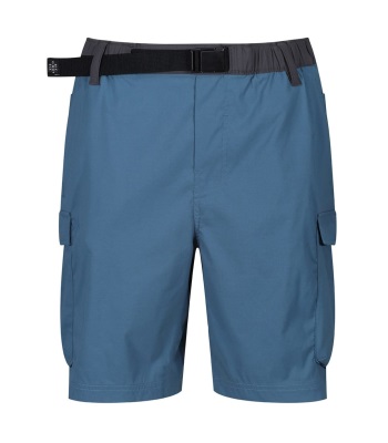686 Men's Traveler Featherlight Cargo Shorts 防潑水彈性機能工裝短褲 - Flint Blue
