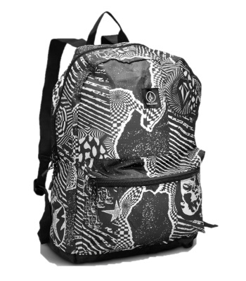 Volcom Packable Backpack 可折疊式後背包 - Black White