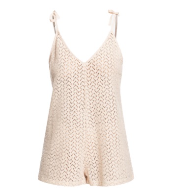 Roxy Women's Ocean Riders 連身洋裝 - Tapioca