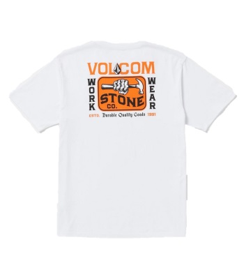 Volcom Men's Workwear Nailed T-shirt 短袖T恤 - White
