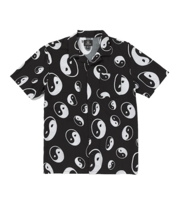 Volcom Purestone Short Sleeve Shirt 短袖襯衫 - Black