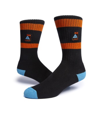 Lakai Poler Summit Crew 運動襪 - Black