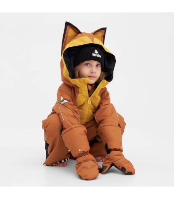 Weedo FoxDo Golden Brown Snowsuit 兒童款連身滑雪衣褲