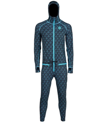 Airblaster Men's Classic Ninja Suit 連身款排汗衣褲 - BlueBird