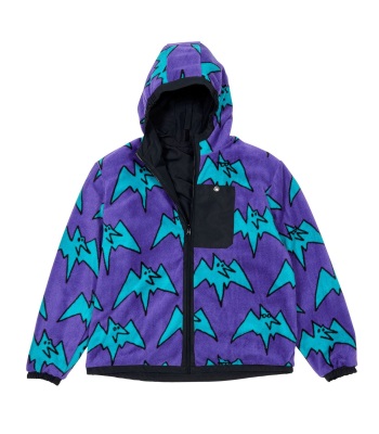 Airblaster Double Puff Jacket 雙面羊羔絨外套 - Big Terry Purps