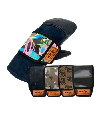 Orange Glove Pass Case 手套式纜車票套 ( 雙色款 )