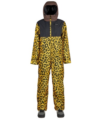 Airblaster Women's Insulated Freedom Suit 連身款雪衣褲 - Leopard Shimmer