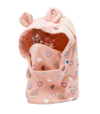 Volcom Kid's Snow Creature Hood 兒童款頭套 - Coral Haze